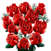 Конструктор LEGO Bouquet of Roses Цветы/ Красный photo 5