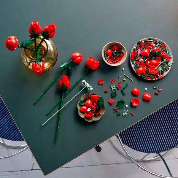 Конструктор LEGO Bouquet of Roses Цветы/ Красный photo 8