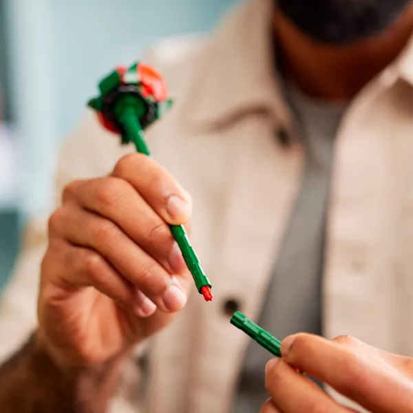 Конструктор LEGO Bouquet of Roses Цветы/ Красный photo 10