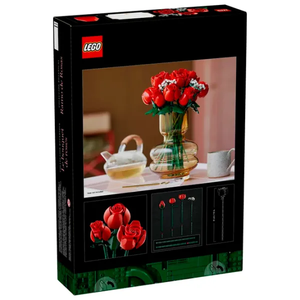 Конструктор LEGO Bouquet of Roses Цветы/ Красный photo 13