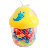 Конструктор Optmarket Гриб Классический/ Желтый