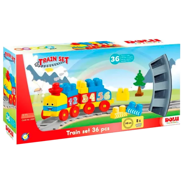 Constructor Dolu Train Set Tren/ Multicolor photo 1