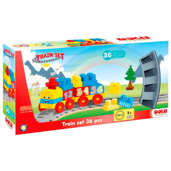 Constructor Dolu Train Set Tren/ Multicolor photo 1