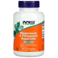 Витамины и минералы Now Foods MAG/ POTASSIUM ASPARTATE (733739013200) 120