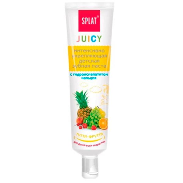 Pastă de dinţi Splat Junior Juicy Tutti-Frutti 35 g photo 1 Pastă de dinţi Splat Junior Juicy Tutti-Frutti 35 g photo 1