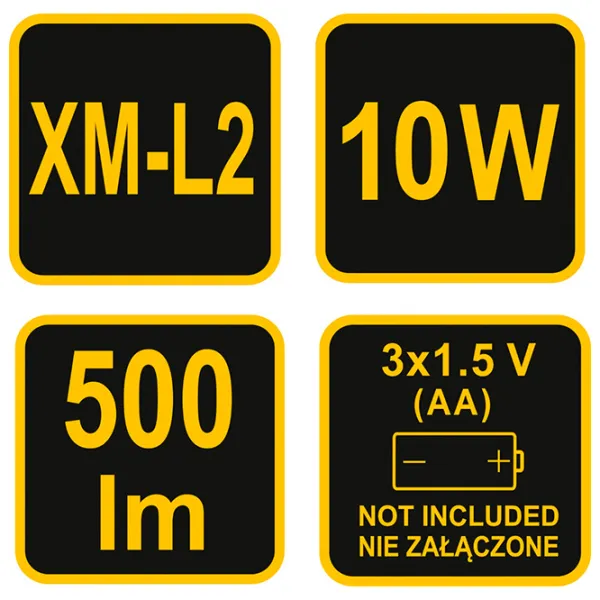 Lanternă Vorel 88560 Grey photo 5