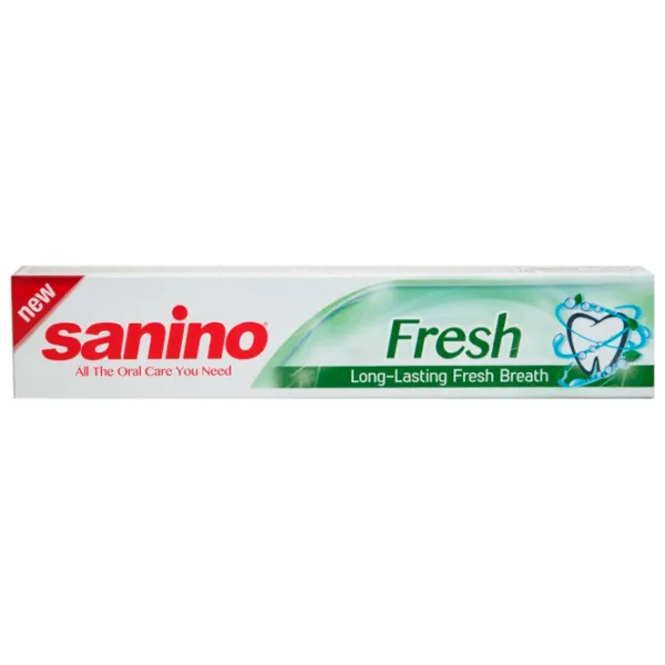 Зубная паста Sanino Fresh 100 г photo 1 Зубная паста Sanino Fresh 100 г photo 1