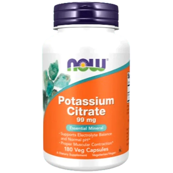 Vitamine și minerale Now Foods POTASSIUM CITRATE (733739014481) 180 capsule photo 1 Vitamine și minerale Now Foods POTASSIUM CITRATE (733739014481) 180 capsule photo 1