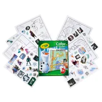 Set de creație Crayola Color & Sticker Frozen 04-5864 3+/ Multicolor Multicolor photo 5