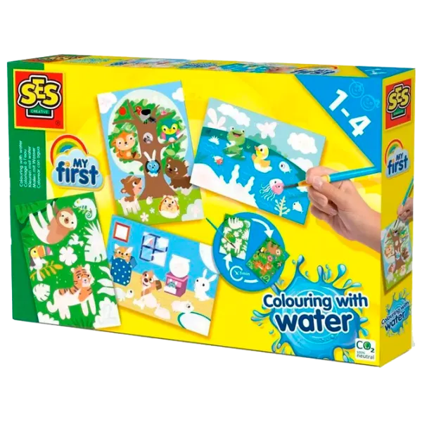Set de creație SES My first Hidden animals 14456S 1+/ Multicolor Multicolor photo 1