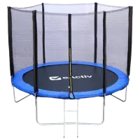 Батут eActiv 8FT Blue/ Диаметр - 243 см