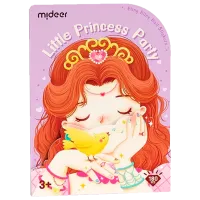 Set de creație Mideer Bling Bling Nail Stickers Little Princess Party MD4262 3+/ Multicolor Pink