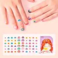 Set de creație Mideer Bling Bling Nail Stickers Little Princess Party MD4262 3+/ Multicolor Pink photo 2