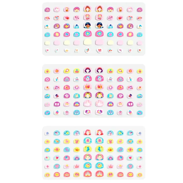 Set de creație Mideer Bling Bling Nail Stickers Little Princess Party MD4262 3+/ Multicolor Pink photo 3 Set de creație Mideer Bling Bling Nail Stickers Little Princess Party MD4262 3+/ Multicolor Pink photo 3