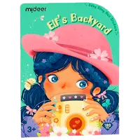 Set de creație Mideer Bling Bling Nail Stickers Elf's Backyard MD4261 3+/ Multicolor Green