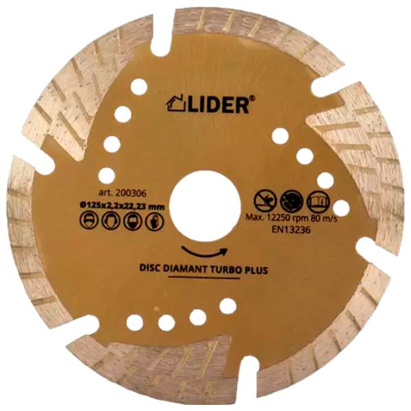 Disc diamantat segmentat Lider 200308  photo 1