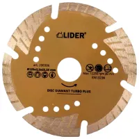 Алмазный отрезной диск Lider 200308 