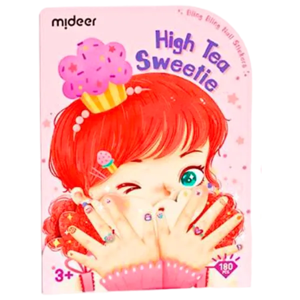Set de creație Mideer Bling Bling Nail Stickers High Tea Sweetie MD4260 3+/ Multicolor Pink photo 1 Set de creație Mideer Bling Bling Nail Stickers High Tea Sweetie MD4260 3+/ Multicolor Pink photo 1