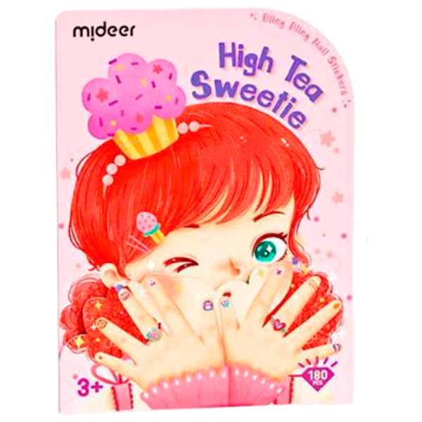 Set de creație Mideer Bling Bling Nail Stickers High Tea Sweetie MD4260 3+/ Multicolor Pink photo 1 Set de creație Mideer Bling Bling Nail Stickers High Tea Sweetie MD4260 3+/ Multicolor Pink photo 1