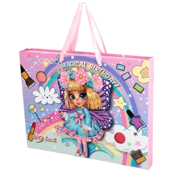 Set de creație Essa Toys Children's Makeup Set Have a Magical Birthday LK3700 5+/ Multicolor Pink photo 1