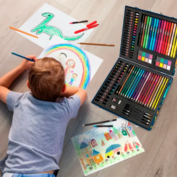 Креативный набор As Kids Art As Case Set 1038-82052 3+/ Разноцветный Blue photo 3 Креативный набор As Kids Art As Case Set 1038-82052 3+/ Разноцветный Blue photo 3