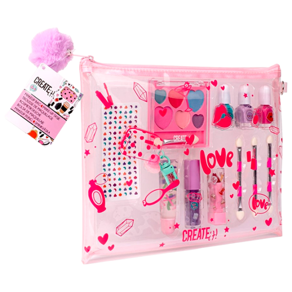 Set de creație Create it Makeup Bag 84505 6+/ Multicolor Pink photo 1