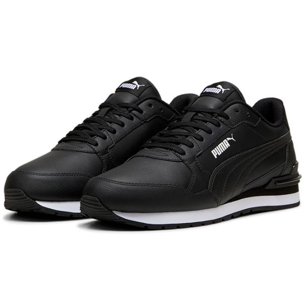 Adidași pentru bărbați Puma St Runner V4 L 46 / Black White photo 1