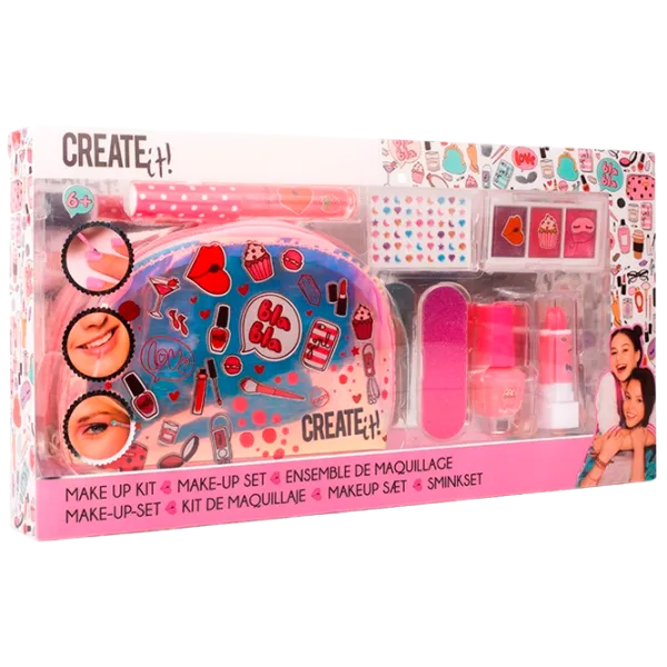 Set de creație Create it Makeup Kit 84510 6+/ Multicolor Pink photo 1