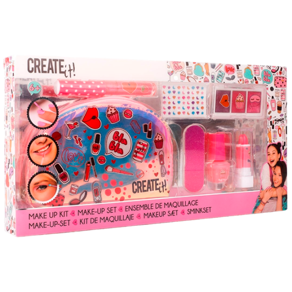Set de creație Create it Makeup Kit 84510 6+/ Multicolor Pink photo 1