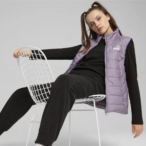 Vestă pentru femei Puma Ess Padded S/ Light purple photo 3