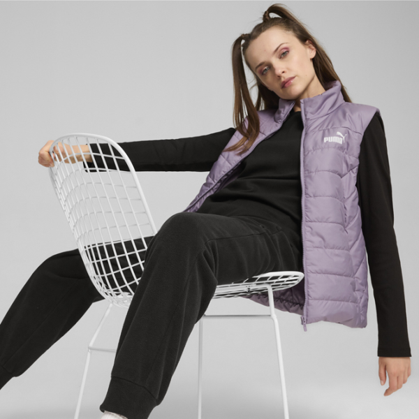 Vestă pentru femei Puma Ess Padded XS/ Light purple photo 3