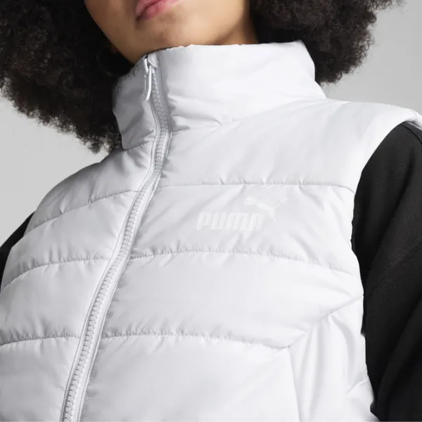 Vestă pentru femei Puma Ess Padded S/ Light Silver photo 5