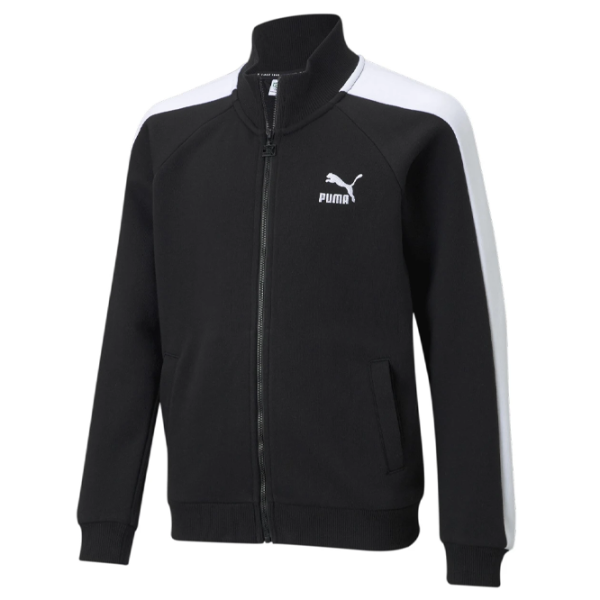 Hanorac pentru fetiţe Puma Classics T7 Track Black photo 1 Hanorac pentru fetiţe Puma Classics T7 Track Black photo 1