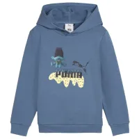 Hanorac pentru băieți Puma X Trolls Hoodie Tr Blue