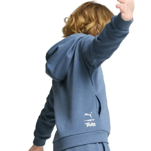 Hanorac pentru băieți Puma X Trolls Hoodie Tr Blue photo 2 Hanorac pentru băieți Puma X Trolls Hoodie Tr Blue photo 2