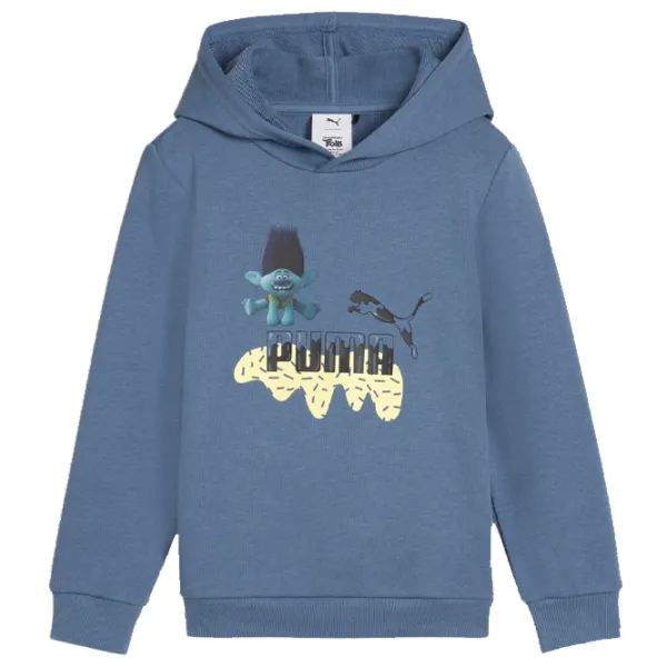 Толстовка для мальчиков Puma X Trolls Hoodie Tr Blue photo 1 Толстовка для мальчиков Puma X Trolls Hoodie Tr Blue photo 1