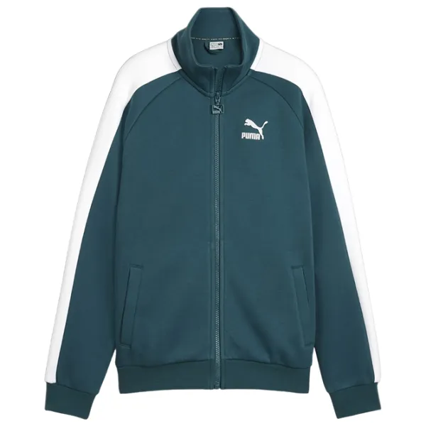 Толстовка для мальчиков Puma Iconic T7 Track Green photo 1 Толстовка для мальчиков Puma Iconic T7 Track Green photo 1