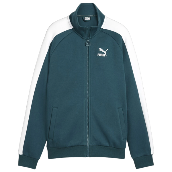 Толстовка для мальчиков Puma Iconic T7 Track Green photo 1 Толстовка для мальчиков Puma Iconic T7 Track Green photo 1