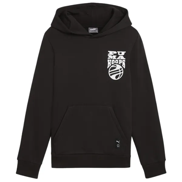 Толстовка для мальчиков Puma Basketball Blueprint Hoodie Fl B Black photo 1 Толстовка для мальчиков Puma Basketball Blueprint Hoodie Fl B Black photo 1