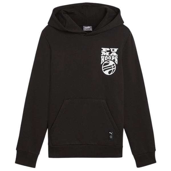 Толстовка для мальчиков Puma Basketball Blueprint Hoodie Fl B Black photo 1 Толстовка для мальчиков Puma Basketball Blueprint Hoodie Fl B Black photo 1