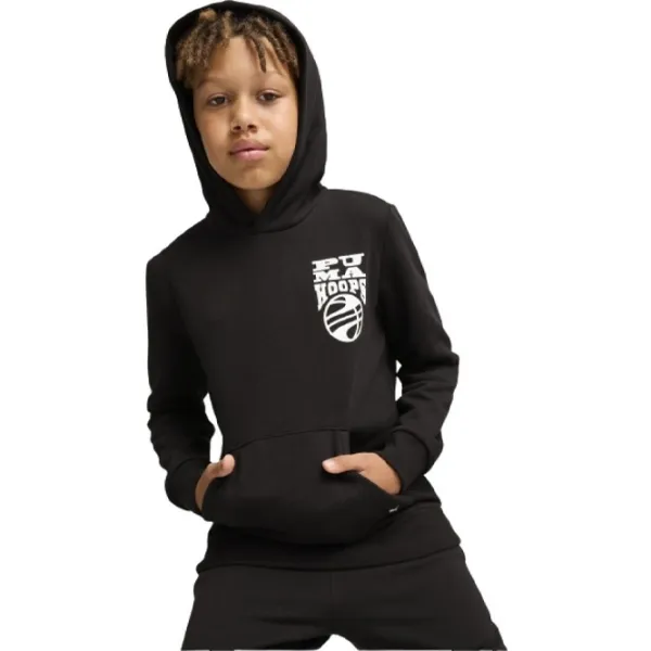 Толстовка для мальчиков Puma Basketball Blueprint Hoodie Fl B Black photo 4 Толстовка для мальчиков Puma Basketball Blueprint Hoodie Fl B Black photo 4