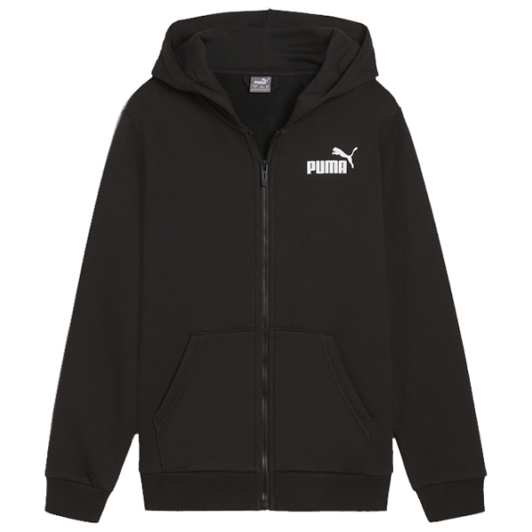 Толстовка для мальчиков Puma Power Graphic Full-Zip Fl B Black photo 1 Толстовка для мальчиков Puma Power Graphic Full-Zip Fl B Black photo 1