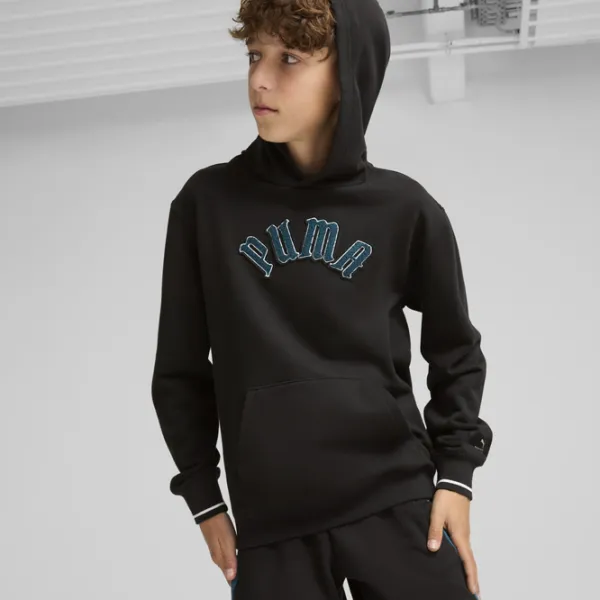 Толстовка для мальчиков Puma Classics Play.Paris Tr B Black photo 2 Толстовка для мальчиков Puma Classics Play.Paris Tr B Black photo 2