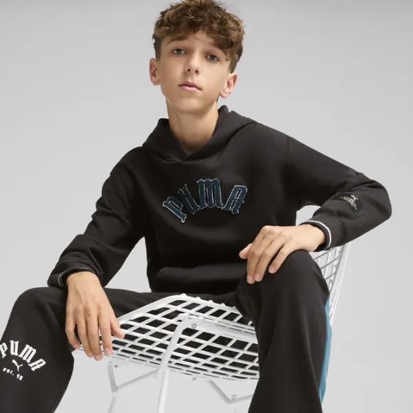Толстовка для мальчиков Puma Classics Play.Paris Tr B Black photo 5 Толстовка для мальчиков Puma Classics Play.Paris Tr B Black photo 5