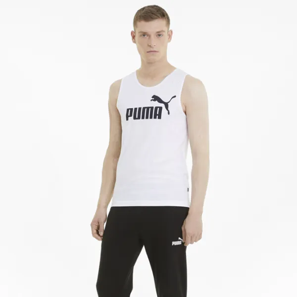 Maiou pentru bărbați Puma ESS Tank XL/ White photo 4