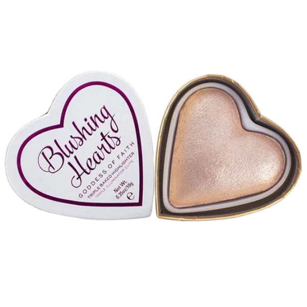 Fard de obraz Revolution Blushing Hearts Pink Beige photo 1