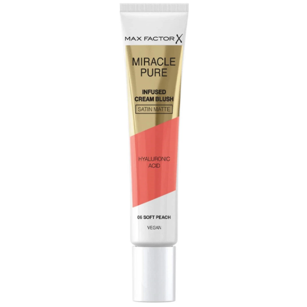 Румяна Max Factor MIRACLE PURE CREAM 15 г/ Персиковый photo 1 Румяна Max Factor MIRACLE PURE CREAM 15 г/ Персиковый photo 1