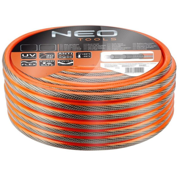 Капельный шланг NEO Tools Professional 20 м photo 1