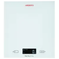 Cântar de bucătărie Ardesto SCK-893W White