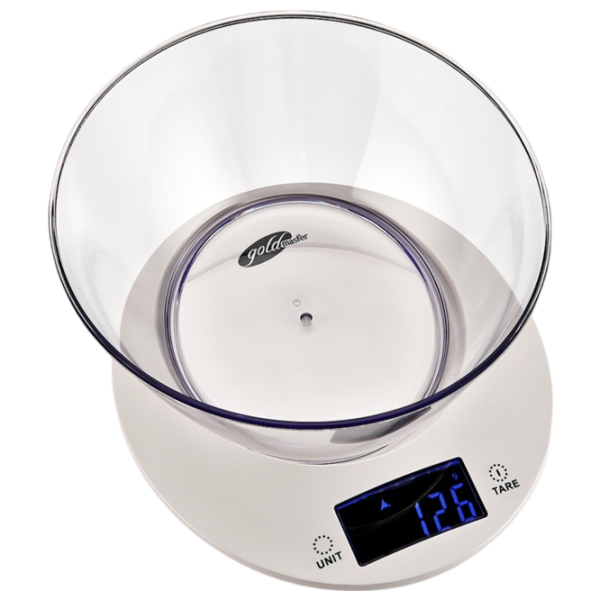 Кухонные весы GoldMaster GM 7124 T White photo 1